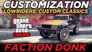 Faction Donk quotBennys Original Motorworks Customizationquot Lowriders Custom Classics [upl. by Irat]