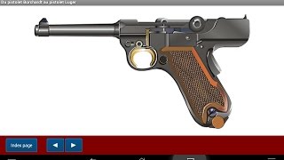 Pistolets Luger de la firme DWM  Application Android  HLebookscom [upl. by Ellac]