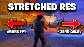 How To Get STRETCHED RESOLUTION in Fortnite CHAPTER 5 Best Stretched Resolution [upl. by Chemarin126]