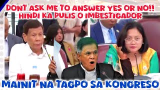 MAINIT NA TAGPO SA NAGANAP NA QUADCOM HEARING SA KONGRESO PADUANO ARLENE BROSAS VS FPRRD [upl. by Goraud244]