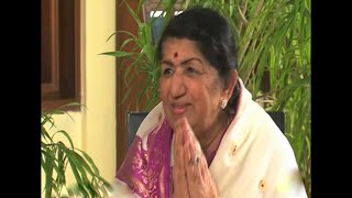 Lata Mangeshkar Interview with Pakistani Reporter Kamran Shahid [upl. by Lemuela148]