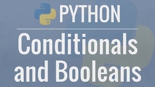 Python Tutorial for Beginners 6 Conditionals and Booleans  If Else and Elif Statements [upl. by Adnilak484]