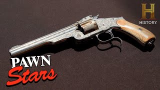 Pawn Stars Do America LOADS of CASH for Smith amp Wesson Revolver Season 2 [upl. by Lachus386]