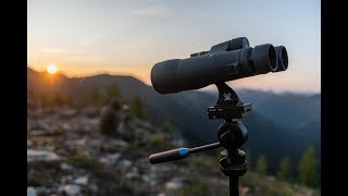 GLASSING FROM A TRIPOD Vortex RAZOR UHD 18x56 [upl. by Ahsilram951]