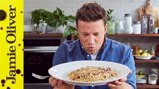 How to Make Classic Carbonara  Jamie Oliver [upl. by Tammi]