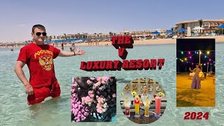 The V Luxury Resort Sahl Hasheesh Обзор отеля Апрель 2024 [upl. by Korey681]