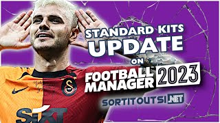 STANDARD KIT MEGAPACK UPDATE  Football Manager 2023 Kitpack Installation Guide [upl. by Skyler]