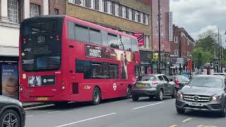 Buses at Sidcup High Street [upl. by Danete]