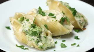 Chicken amp Broccoli Alfredo–Stuffed Shells [upl. by Stephen]