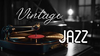 Nostalgic Jazz On A Vintage Music Player 💽 Swing Jazz 🎹 Smooth Jazz Instrumental Music [upl. by Caitlin]