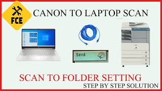 HOW TO CONFIGURE SEND FUNCTION IN CANON IR 227030253225 [upl. by Raff]