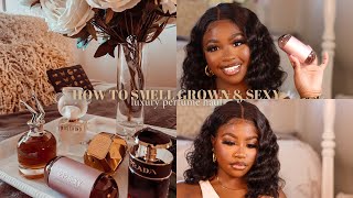 HOW TO SMELL GROWN amp SEXY ON A BUDGET  LUXURY PERFUME HAUL  LONDON NOEL [upl. by Skelton129]