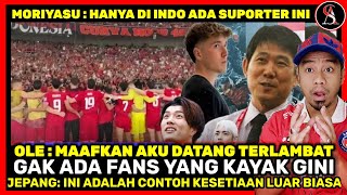 Ole Gregetan di Tribun Harusnya Sejak Lama Pasti Bisa Bantu Jepang Salut Fans Indo Sesetia Itu [upl. by Jankey]