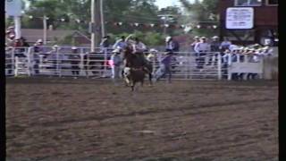 Calf Roping  Cheyenne Rodeo  1989 [upl. by Hluchy]