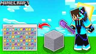 clay drop super op items 🤯 in mincarft Minecraft gameplay [upl. by Nrubua]