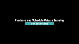 How to use Zen Planner to purchase and schedule Private Training at Arcaro Boxing [upl. by Ahsiema690]