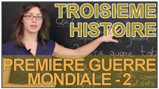 La Première Guerre mondiale  Partie 2  Histoire  3e  Les Bons Profs [upl. by Airretnahs]