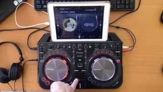 Pioneer DDJ WEGO2 with iOS Algoriddim Djay 2 [upl. by Ojeillib574]