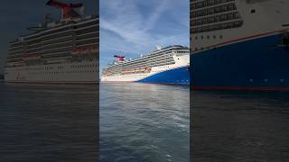 Carnival Spirit departing Tampa carnivalspirit carnivalcruiseline porttampa [upl. by Costin]