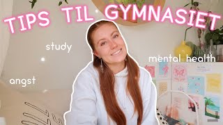 tips til gymnasiet study mental health eksamensangst 🏫📚😇 [upl. by Tteraj]