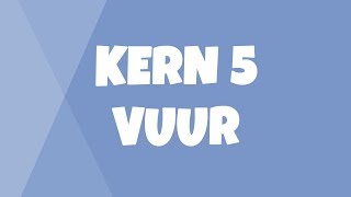 Leren Lezen Eerste Leerjaar  Woorden flitsen  Veilig en Vlot Kern 5  Vuur [upl. by Udell]