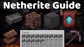 The Best Way To Find NETHERITE in Minecraft 121 Java amp Bedrock [upl. by Ransome]