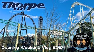 Thorpe Park March 2024 [upl. by Gerlac]