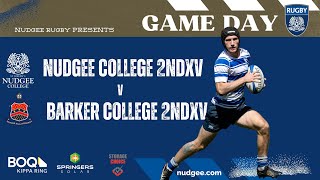 2024 Nudgee College 2nd XV v Barker College 2nd XV [upl. by Christina]