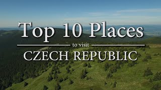 Top 10 Places to Visit in Czech Republic [upl. by Gorlin360]