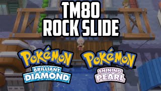 Where to Find TM80 Rock Slide  Pokémon Brilliant Diamond amp Shining Pearl [upl. by Edme]