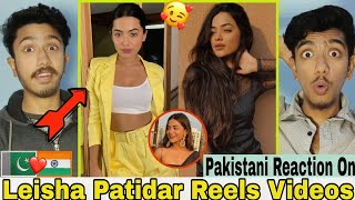 Pakistan Reaction On  Leisha Patidar  Latest Instagram Reels  Reaction Box [upl. by Alban]