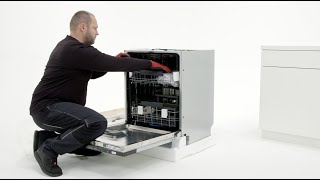 How to install your AEG 60 cm Sliding Door Dishwasher [upl. by Hoopes763]