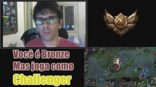 BRONZE MAS JOGO COMO CHALLENGER [upl. by Artemisa916]