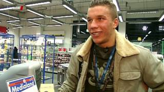 Lukas Podolski 18 Jahre alt damals noch beim 1 FC Köln  ZwWdF [upl. by Annoled]