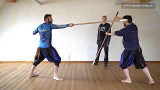 How To Fight With The Quarterstaff 12 – One Handed Blow [upl. by Eidlog]