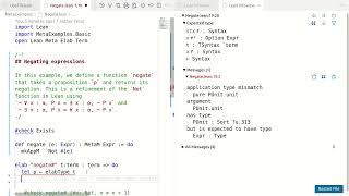 Negating Expressions I Building Lambdas and Pitypes [upl. by Kahler682]