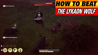 Assassins Creed Odyssey guide  How to find and defeat the Lykaon wolf [upl. by Icyak]