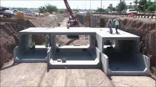 Precast Concrete Box Culvert [upl. by Ellenohs215]