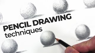 Pencil Drawing Techniques [upl. by Isabelita863]