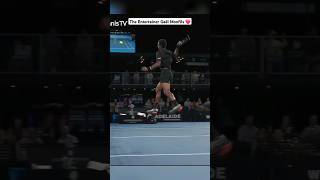 The Entertainer Gaël Monfils ❤️ 🎥 tennistv  ATPTour tennis [upl. by Vasta]