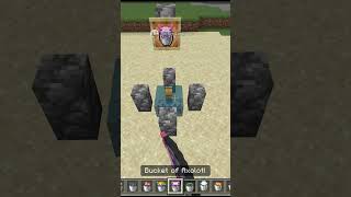 Bucket Logic 3 はいよろこんで minecraft minecraftshorts shortsvideo shorts subscribe videoshort [upl. by Josee]