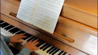 Grade 6 Piano ABRSM B1 Waltz in Ab Brahms 20132014 [upl. by Netsrak]