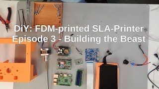 DIY FDMprinted SLAPrinter Part 3 [upl. by Anela]