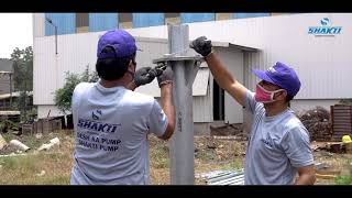 Shakti Solar Mounting Structure Installation Video [upl. by Audres]