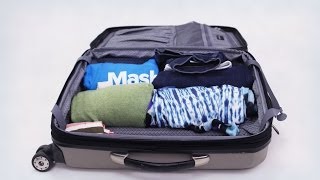 How to Pack the Perfect Suitcase for Women  Mashable [upl. by Enelrad785]