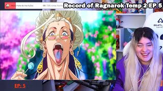 Mariana Alpha  A Primeira Aparição de BUDDHA  Record of Ragnarok Temp 2 EP 5 REACT [upl. by Leirraj]