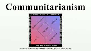 Communitarianism [upl. by Nwahs]