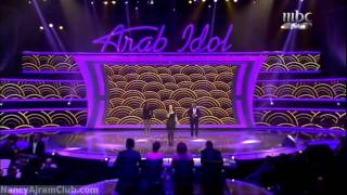 Nancy Ajram in Arab Idol 1of4 Intro [upl. by Nnyllatsyrc]