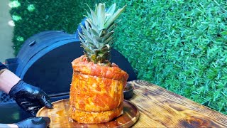 Hawaiian sandwichPineapple ribs BBQ [upl. by Pincince]