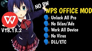 UPDATE WPS OFFICE MOD PREMIUM APK TERBARU 2024 V18132 [upl. by Oiruam361]